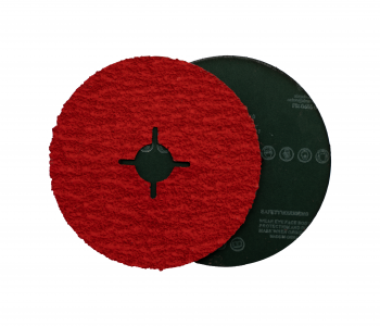 Fibre Ceramic Disc 125mm x 36 Grit x1pc