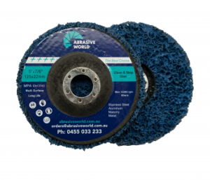 125mm Blue Silicon Carbon Strip Disc x 1pc