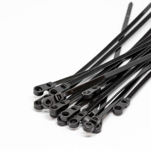 5mm x 400mm Mountable Cable Ties 100pcs