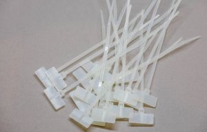 4.8mm x 200mm White Cable Markers 100pcs